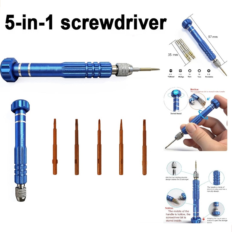Electronics Repair Company - 5 in 1 Kit Perbaikan Ponsel,