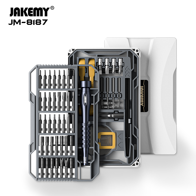 Electronics Repair Game - JAKEMY Set Mata Obeng Magnetik Presisi