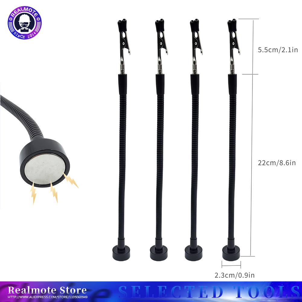 Pcb Holder Clamp - Penjepit PCB Fleksibel dengan Alas Magnet