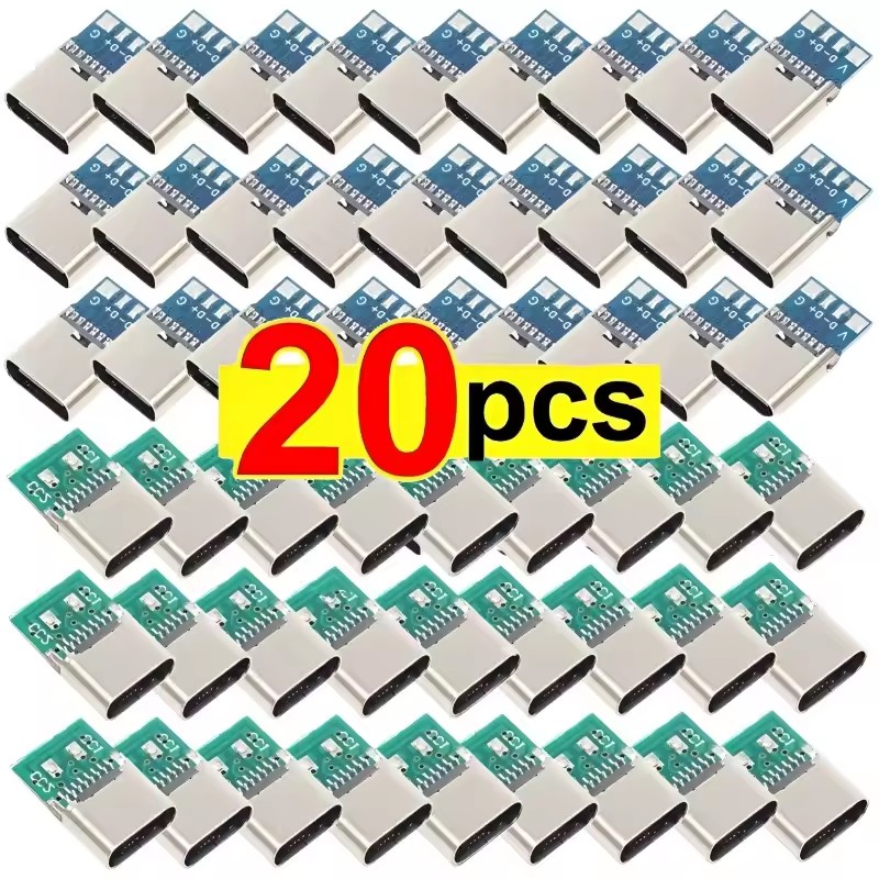 Pcb Holder Clamp - 1-20 Buah Konektor Tipe C Female