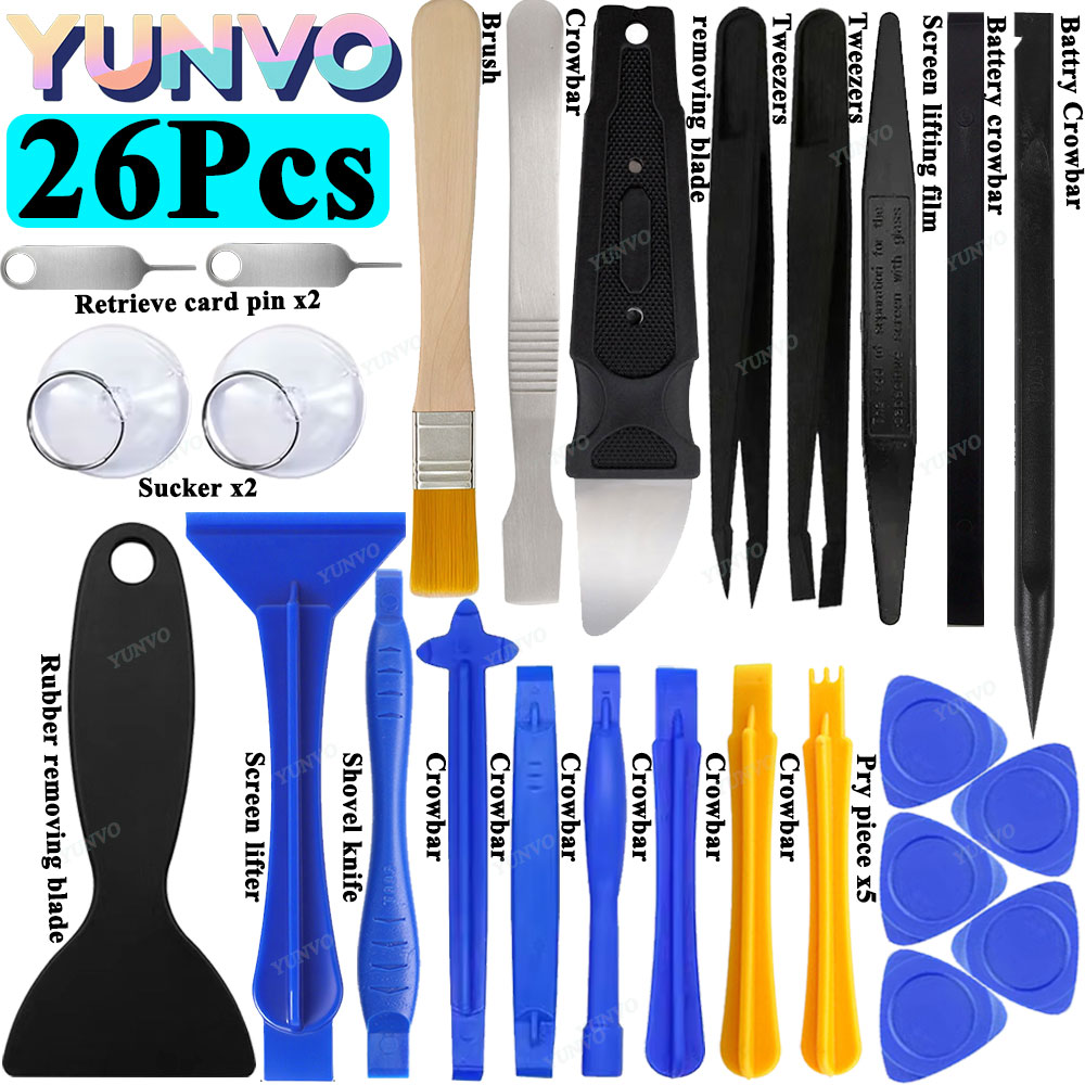 Electronics Repair Company - Kit Alat Pembuka Layar Universal, Alat
