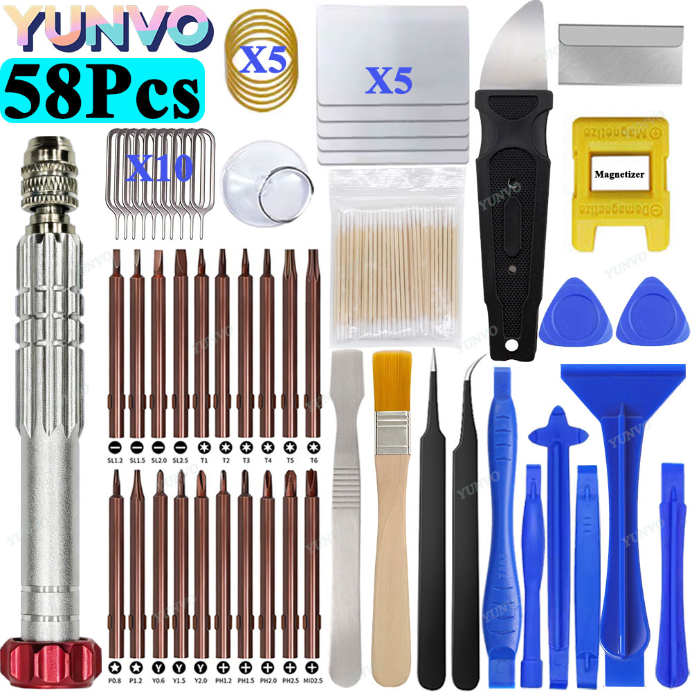 Set Obeng Presisi 58 in 1, Kit - Electronics Repair Company ulasan dan harga