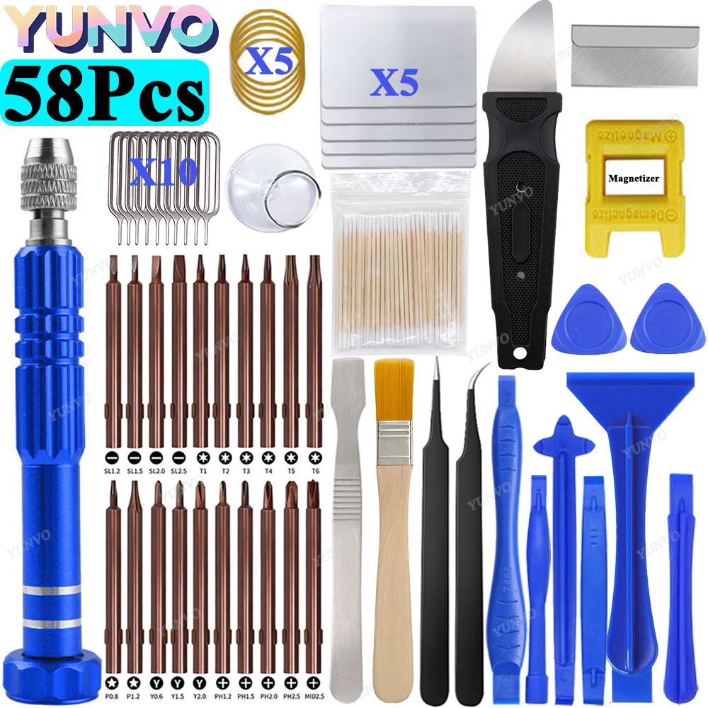 Set Obeng Presisi 58 in 1, Kit - Electronics Repair Company ulasan dan harga