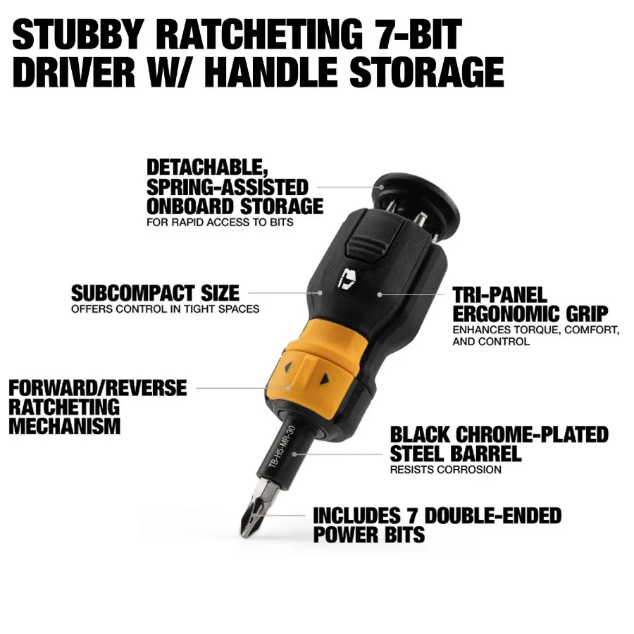 TOUGHBUILT TB-H5-MR-11 TB-H5-M - Pentalobe Screwdriver Set ulasan dan harga