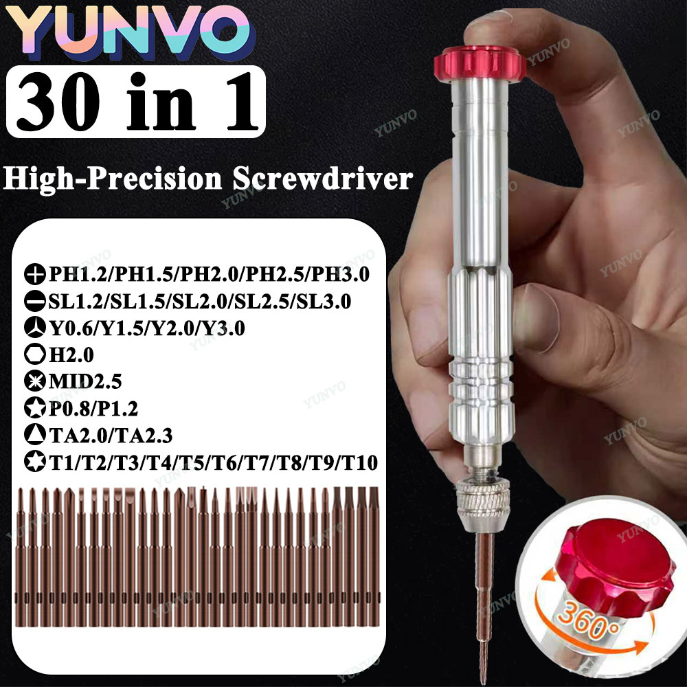 Set Obeng Presisi Magnetik 30  - Electronics Repair Company ulasan dan harga