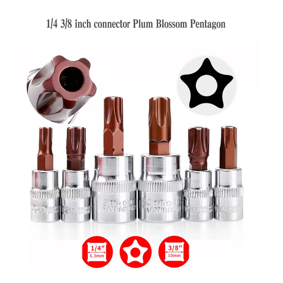 1/4 T10-T50 bintang obeng Pent - Pentalobe Screwdriver Set ulasan dan harga