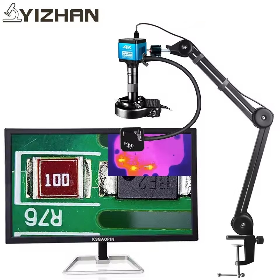 Kamera Mikroskop YIZHAN 4K Len - Electronics Repair Images ulasan dan harga